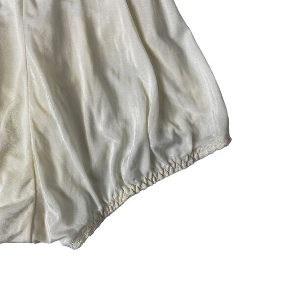 Vintage Bodysuit Shapewear‎ Milady Size 36C Ivory White Lightly Padded - Picture 12 of 14